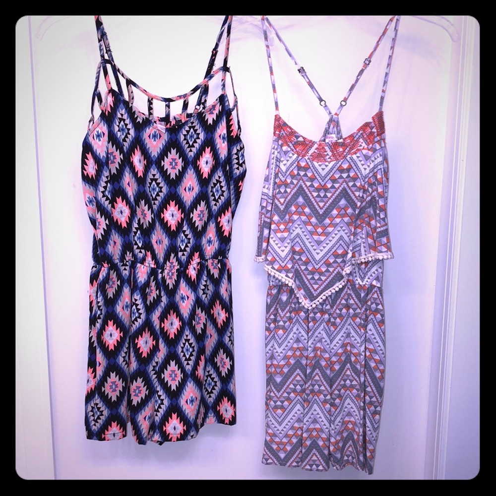 BUNDLE! Two Xhilaration Rompers